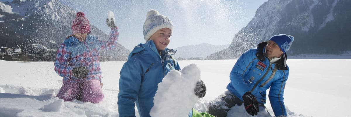 Familienurlaub im Winter Aktivitäten