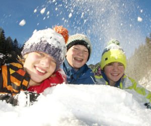 Familienurlaub im Winter