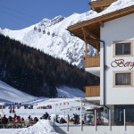 Hotel Bergland von außen