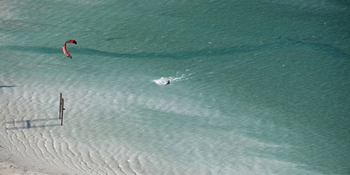 Kitesurfen am Achensee