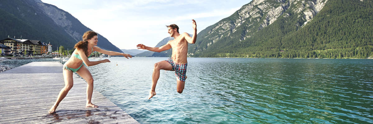 Achensee zum Schwimmen