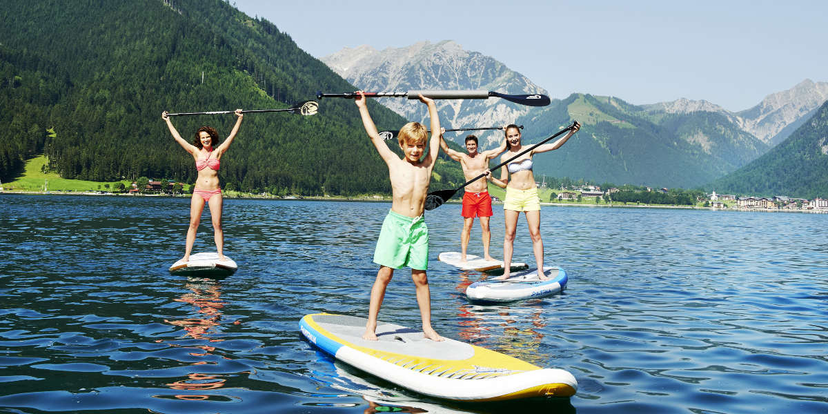 Standup Paddling am Achensee